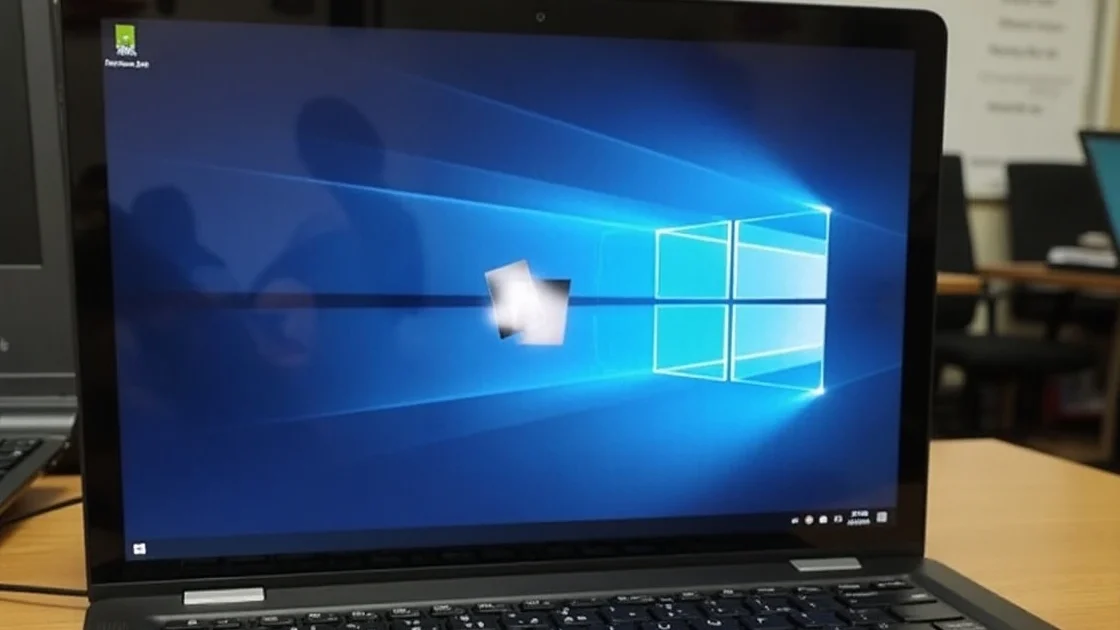 Patches On Laptop Screen